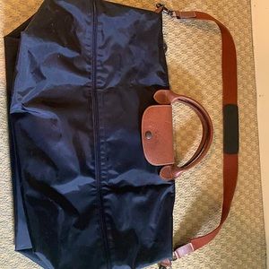 Longchamp travel tote. Can fully expand.